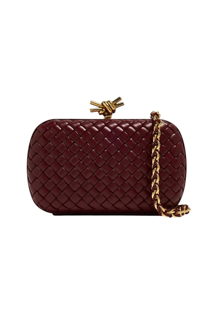 Bottega Veneta Knot Chain Clutch