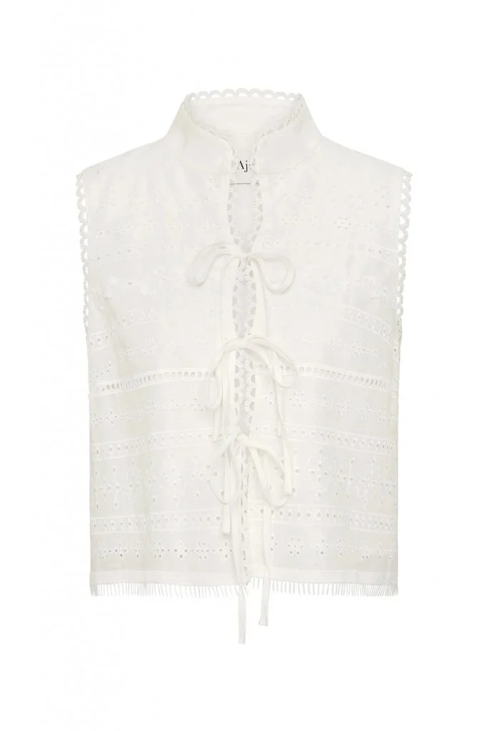 AJE Cloud Embroidered Top
