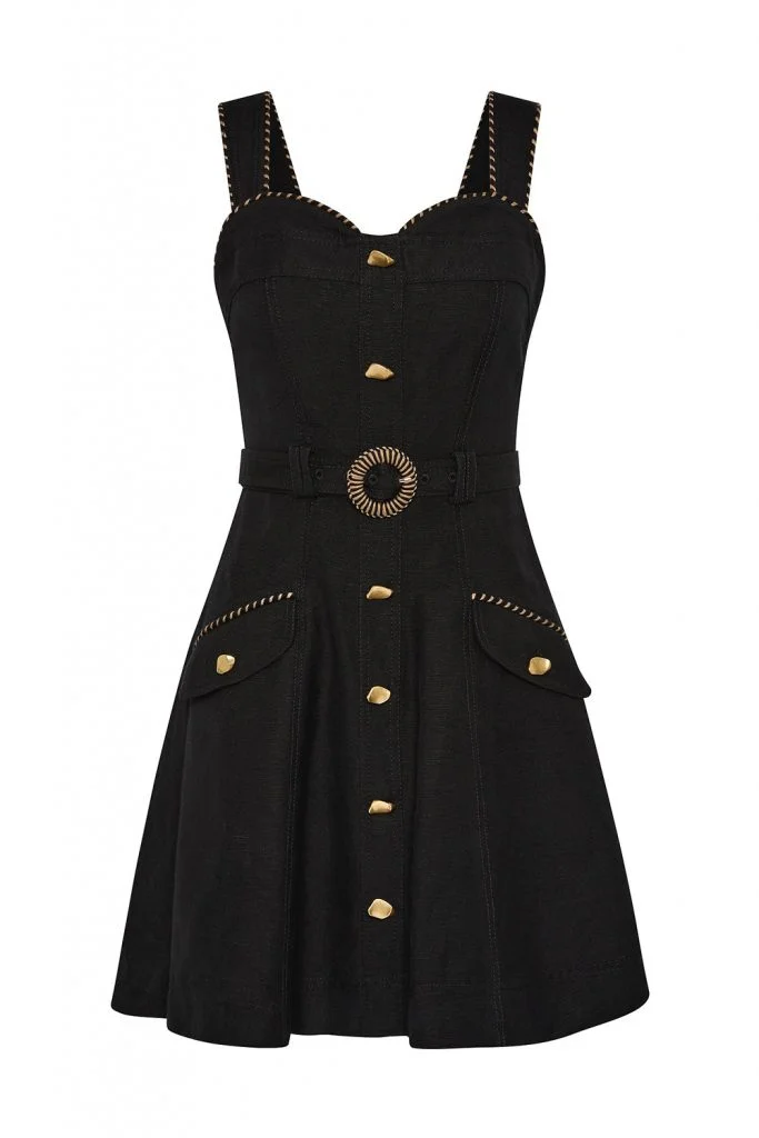 AJE Celeste Utility Mini Dress