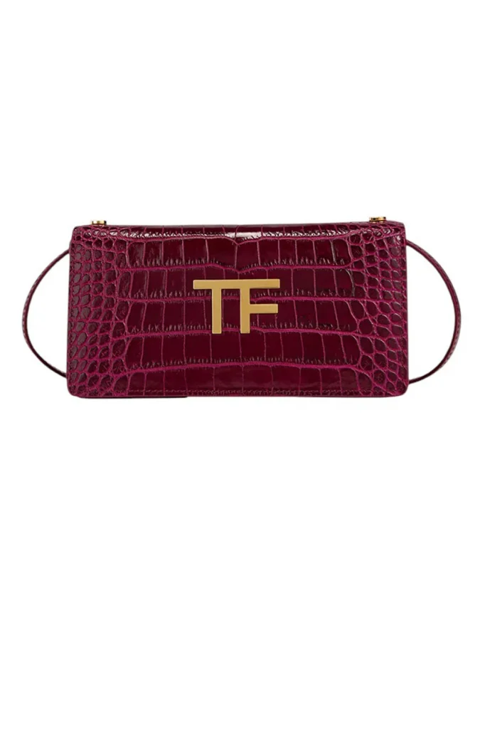 Tom Ford Mini Croc Embossed Bag