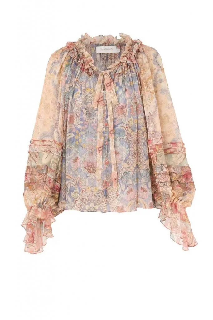 Zimmermann Rebellion Corded Blouse
