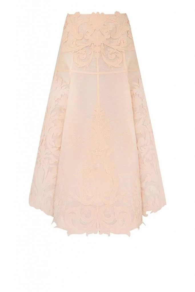 Zimmermann Rebellion Filigree Midi Skirt