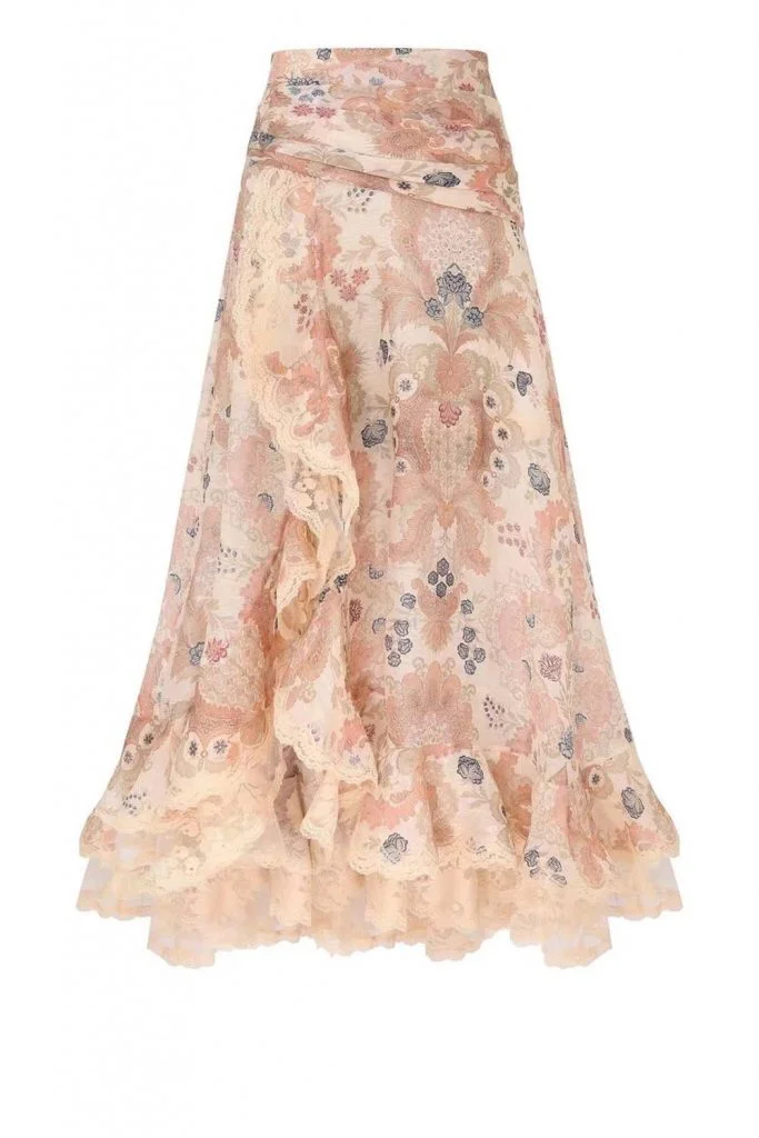 Zimmermann Rebellion Lace Maxi Skirt