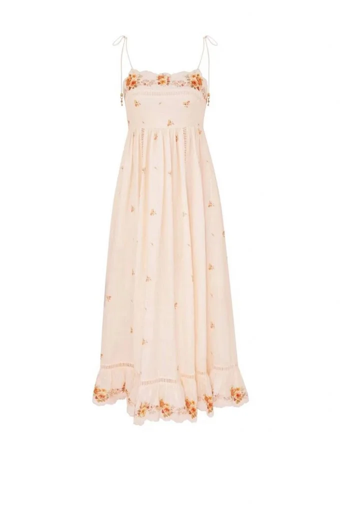 Zimmermann Patience Cami Midi Dress
