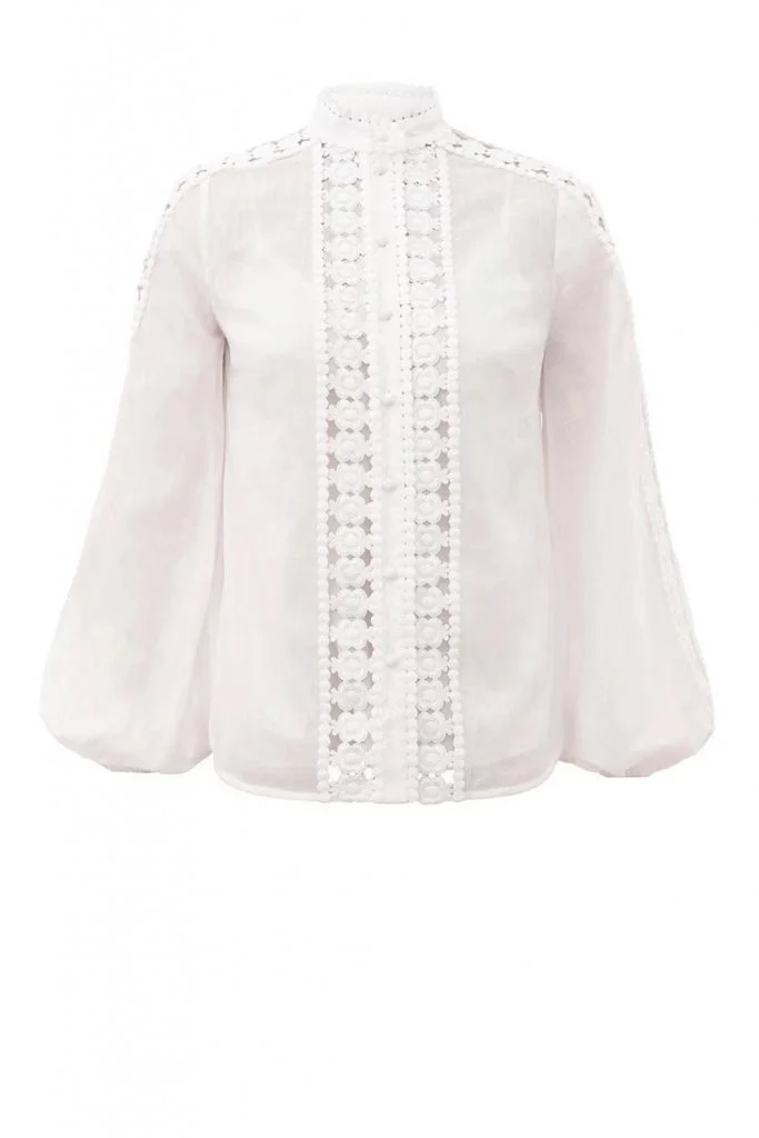 Zimmermann Stardust Trim Shirt