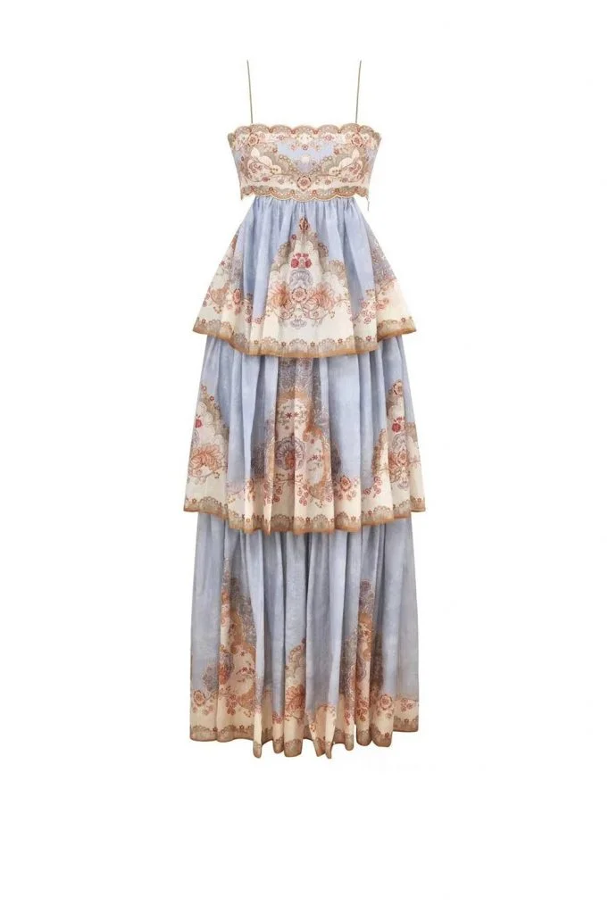 Zimmermann Daylight Tiered Maxi Dress