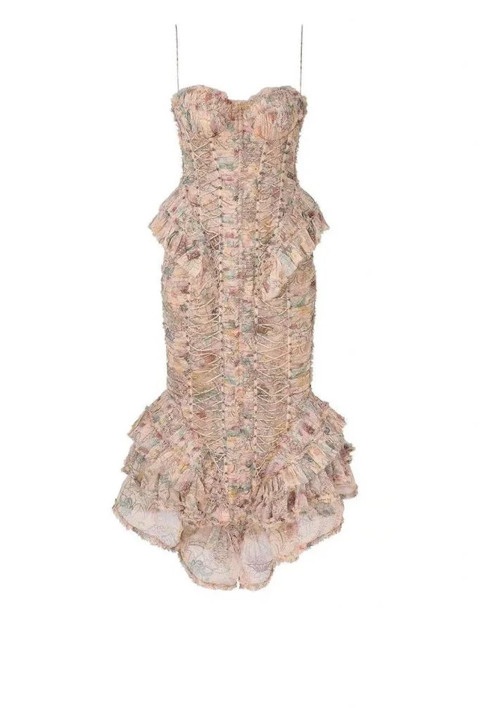 Rebellion Frayed Midi Dress
