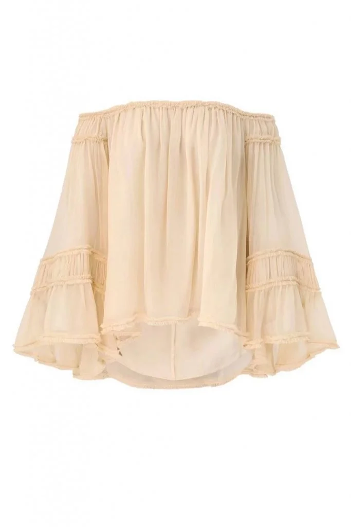 Zimmermann Rebellion Fray Flutter Blouse