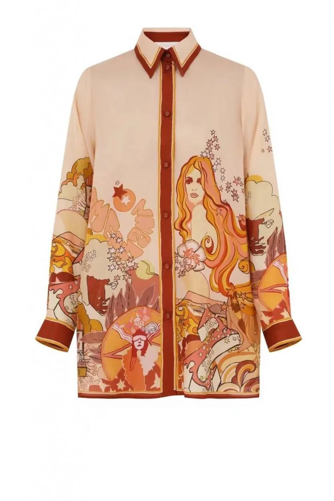 Zimmermann Stardust Relaxed Shirt