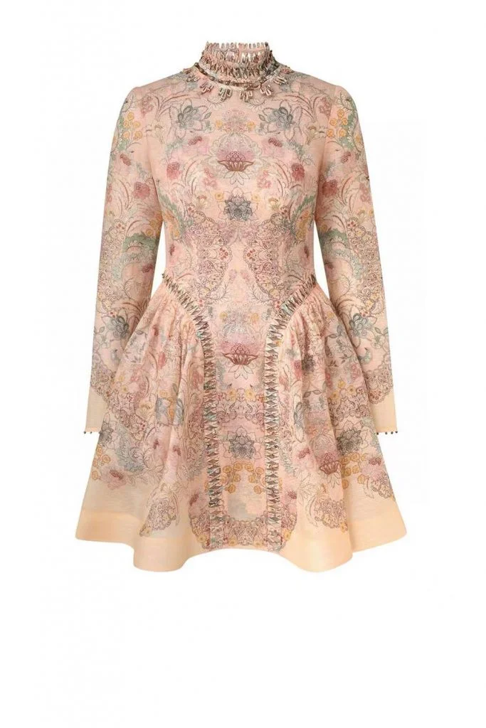 Zimmermann Rebellion Beaded Mini Dress