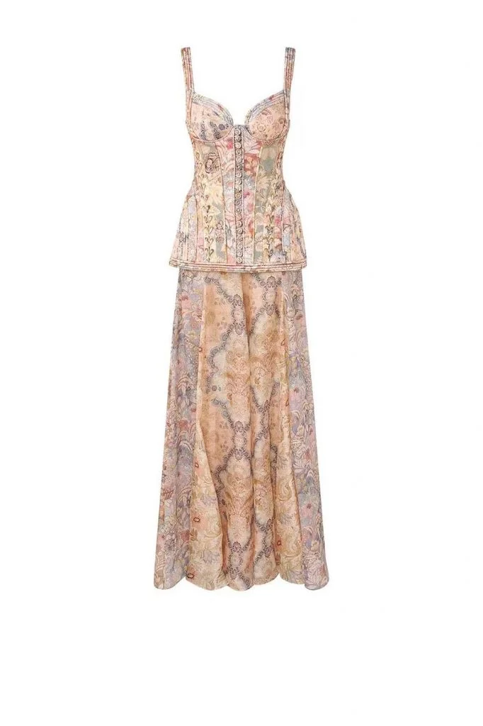 Zimmermann Rebellion Corded Maxi Dress