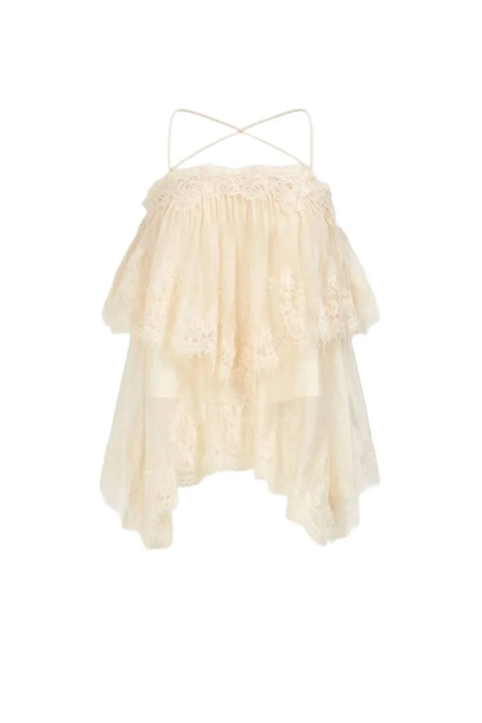 Aje Ophelia Lace Cami