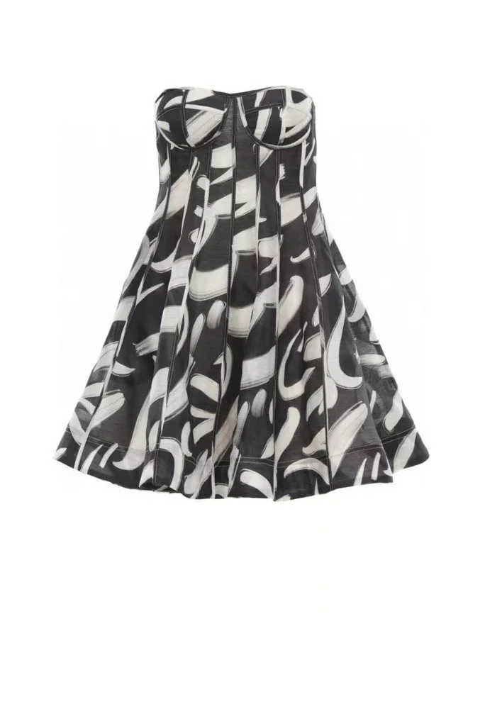 Zimmermann Eden Bustier Corset Mini Tube Dress