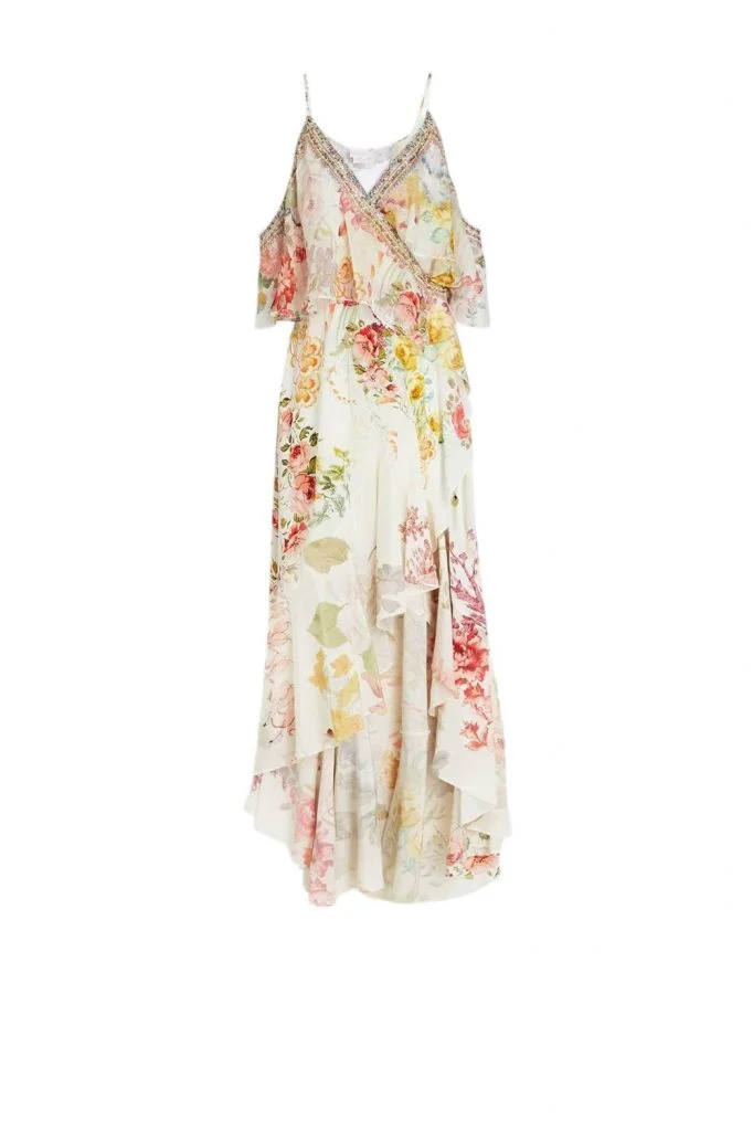 Camilla Romantic Rites Ruffle Overlayer Wrap Dress