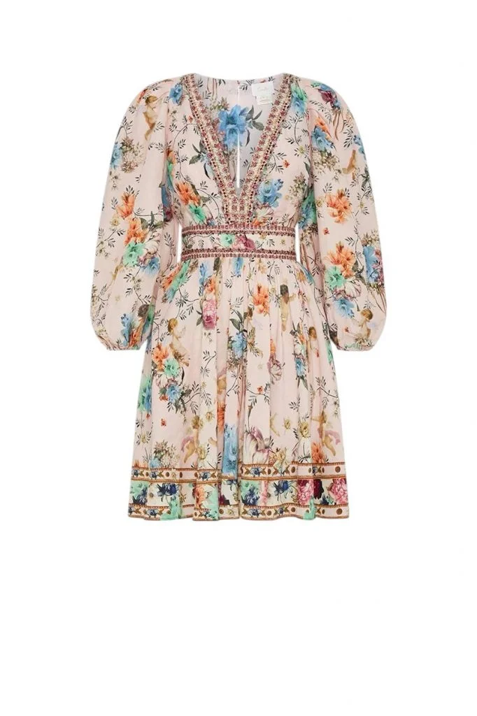Camilla Blouson Flared Dress Bambino Bliss