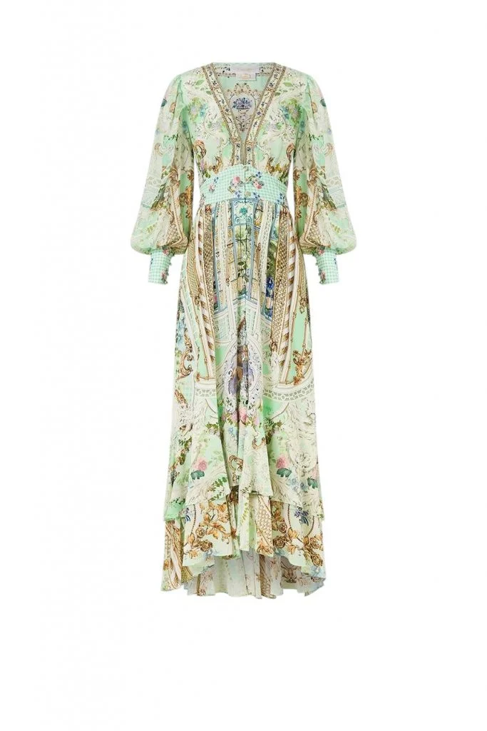 Camilla Long Button Front Dress Pestana Panorama
