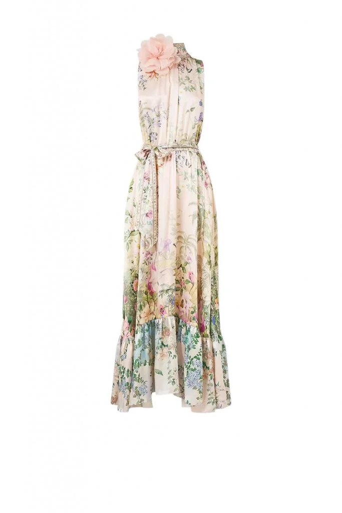 Camilla Necktie Dress With Elasticated Waist Palacio Playground