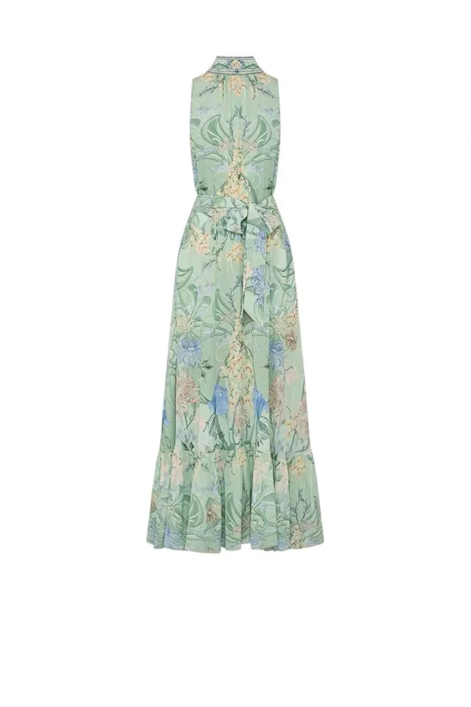 Camilla Dreaming In Dutch Necktie Dress With Elasticated Waist