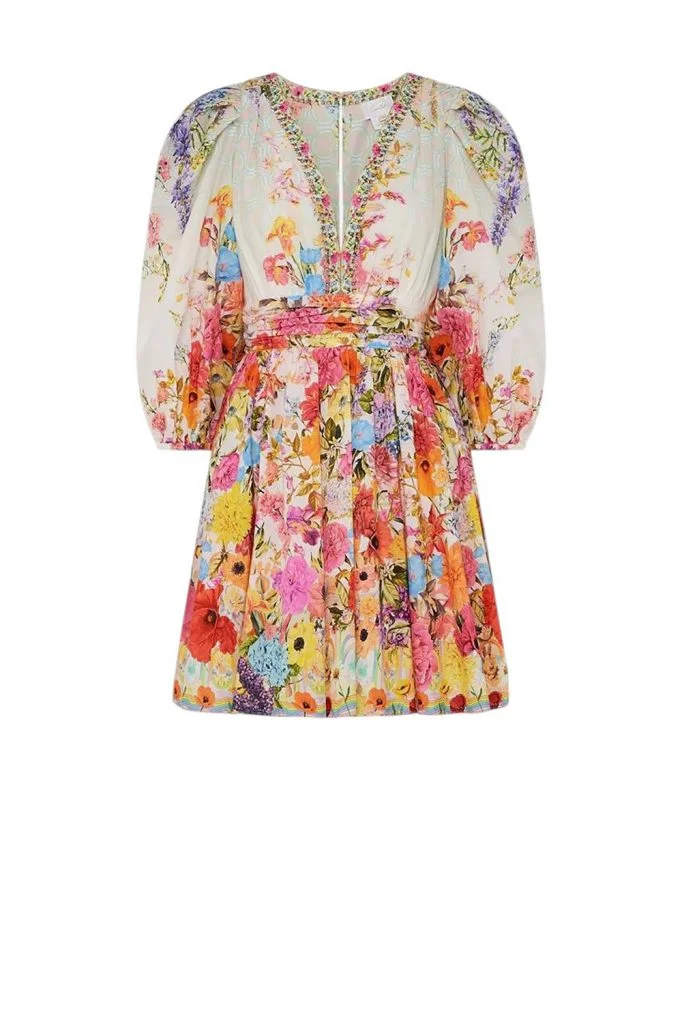 Camilla Sunlight Symphony Blouson Flared Dress