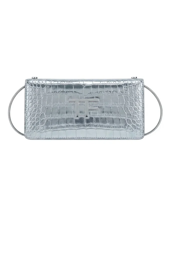 Tom Ford Mini Croc Embossed Bag