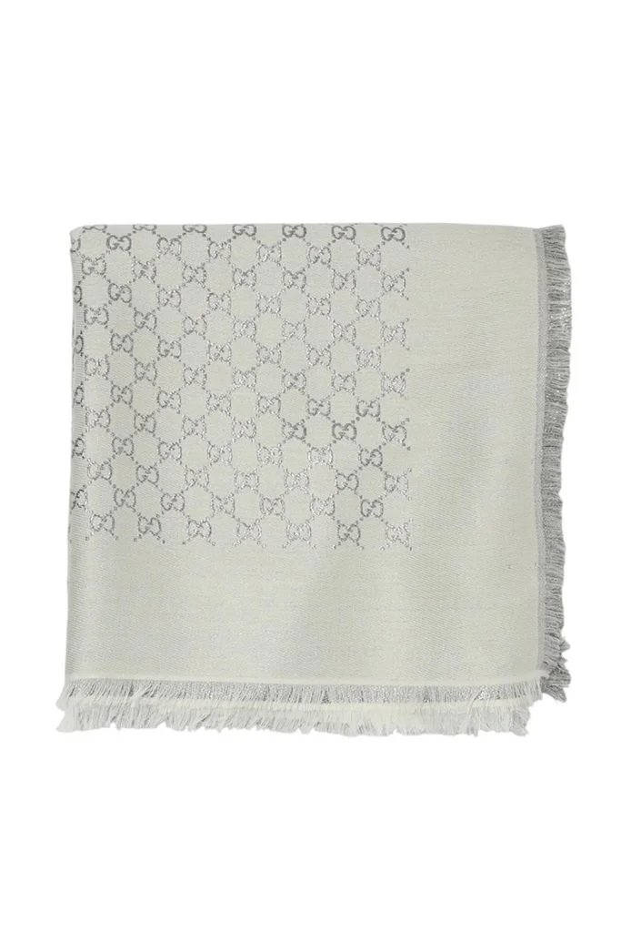 Gucci G-monogram Frayed Scarf