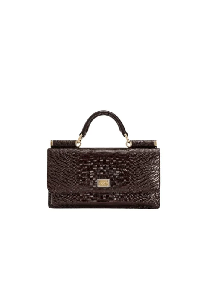Dolce&Gabbana Iguana-Print Mini Bag