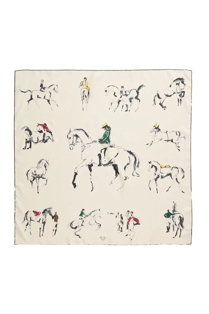 Loro Piana Scuderia Scarf 90x90