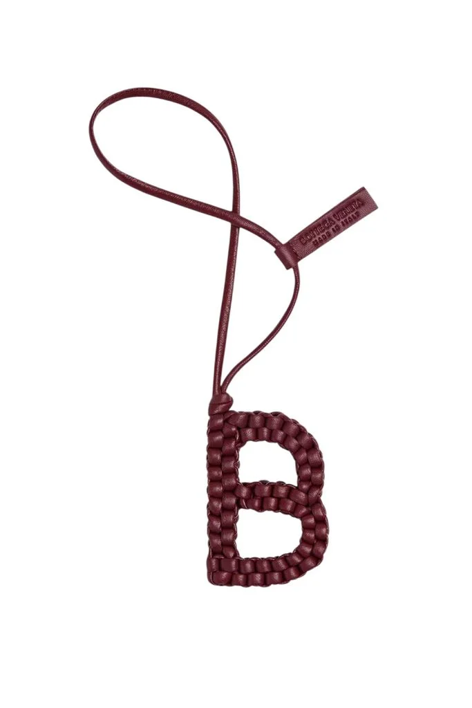 Bottega Veneta Letter B Charm