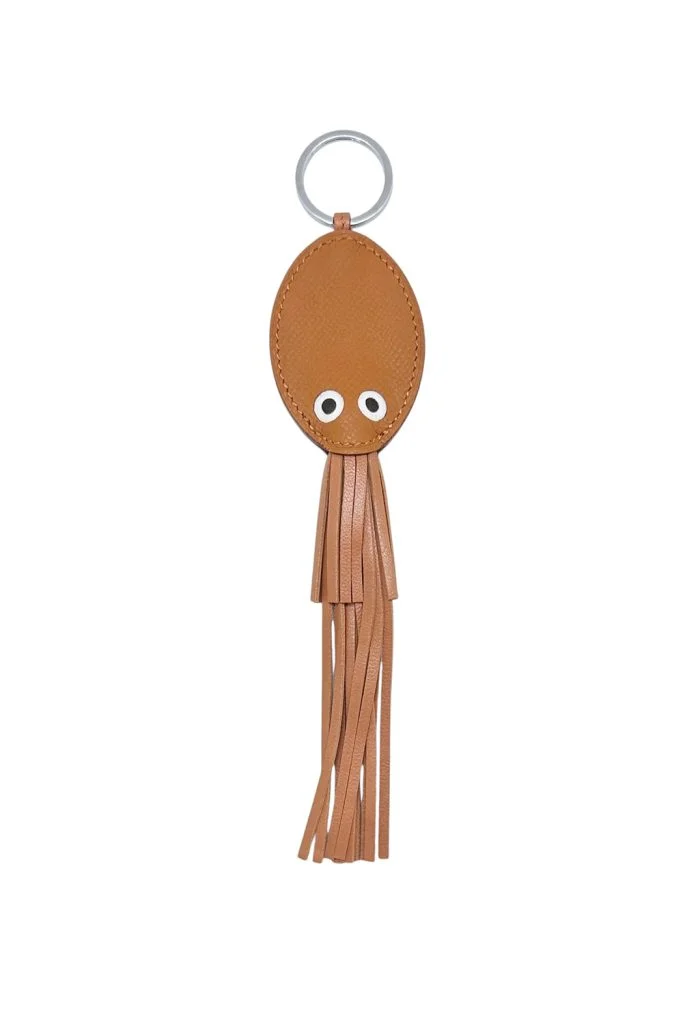 Hermes Octopus Keychain Charm