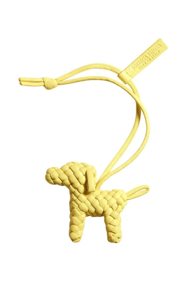 Bottega Veneta Dog Charm