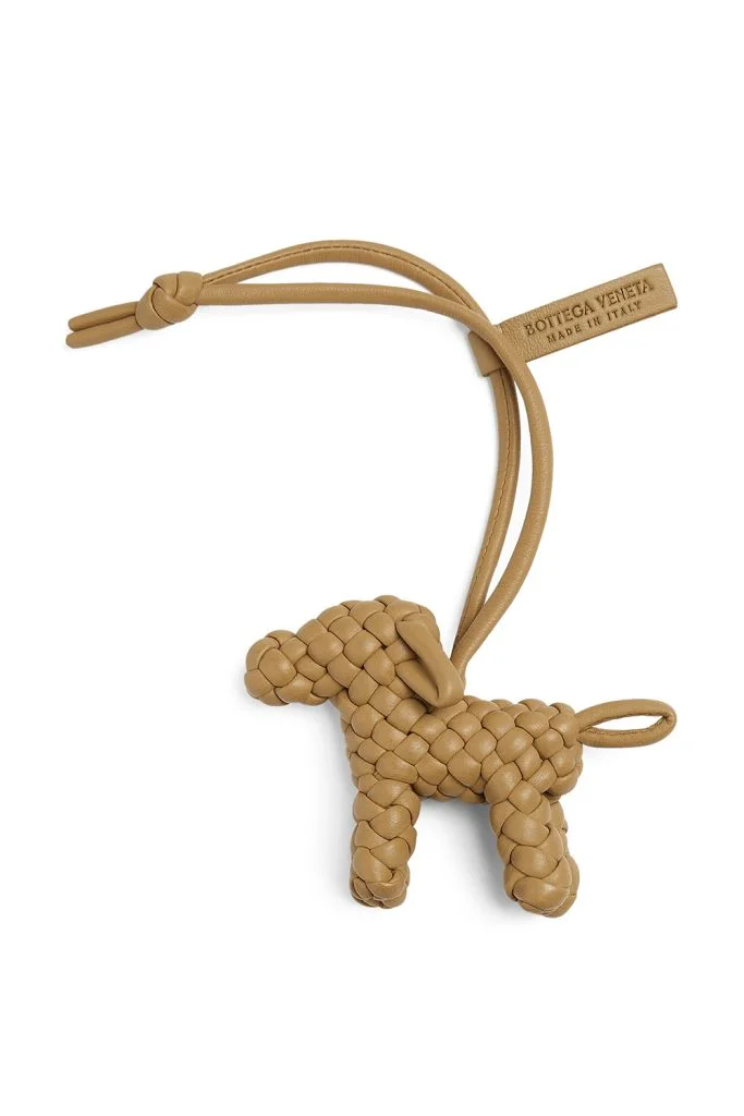 Bottega Veneta Dog Charm