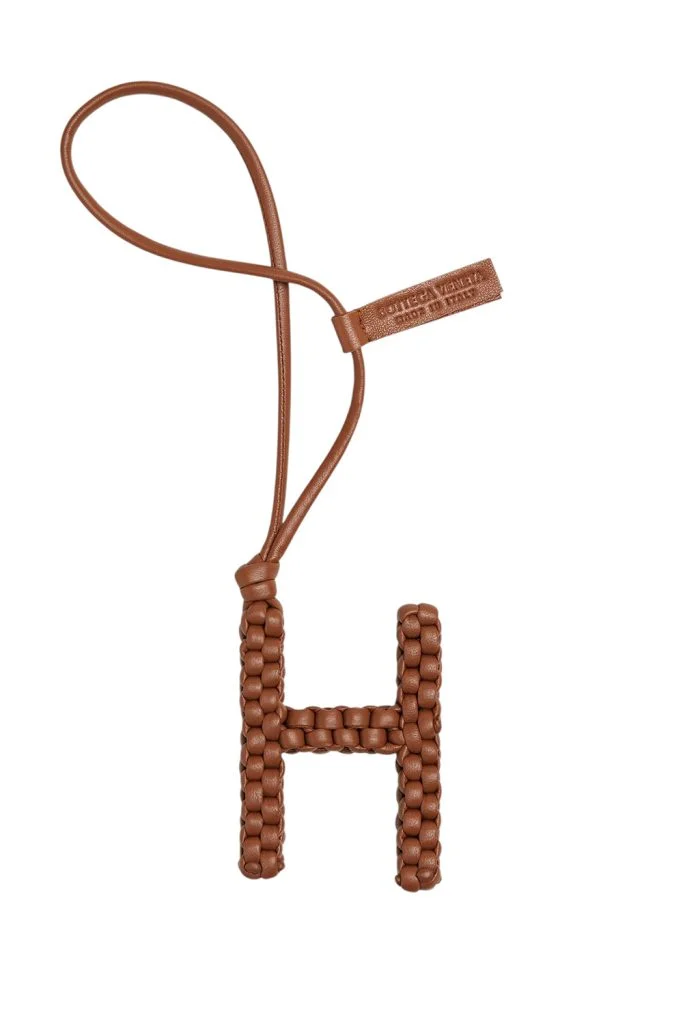 Bottega Veneta Letter H Charm