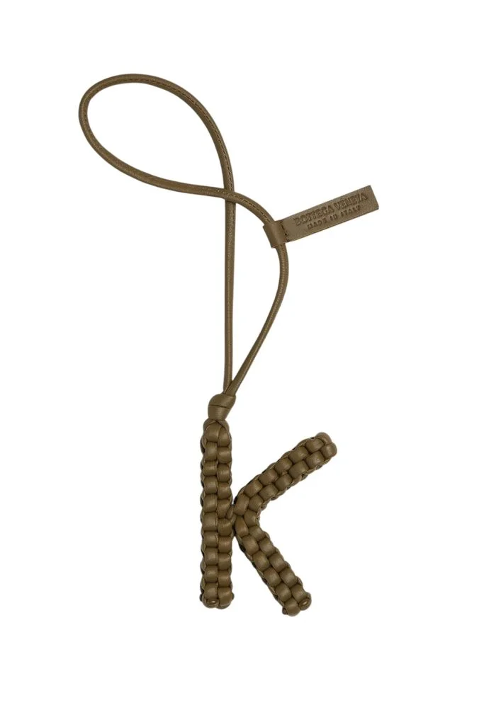 Bottega Veneta Letter K Charm