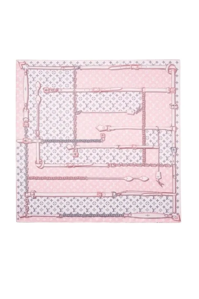 Louis Vuitton Monogram Confidential Square Scarf 90