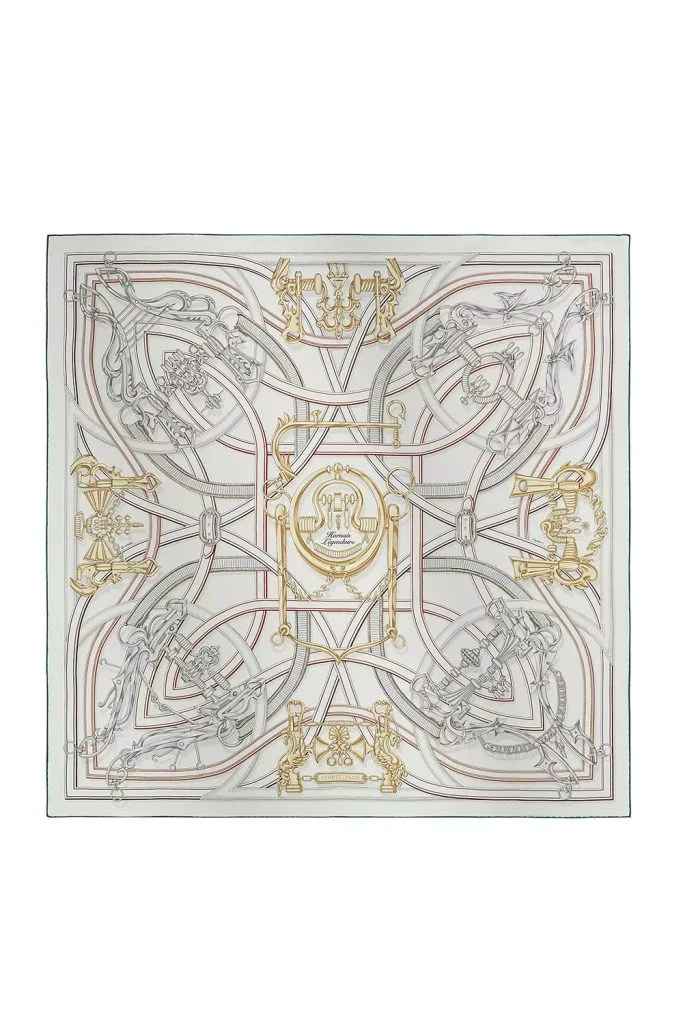 Hermes Harnais Legendaire Scarf 90