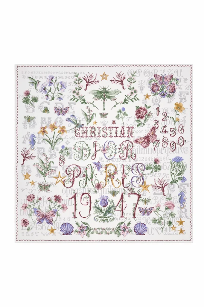 Dior Mulberry Scarf